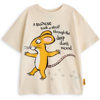 Gruffalo & Friends Mouse Short Sleeved T-Shirt | Unisex Kids Beige | Officially Licensed Merch | Size: 12-18 m