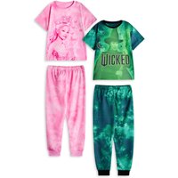 Wicked Girl's Kids Multi-Pack of 2 Short Sleeve Long Leg Pyjama Set (Multicoloured) | Size: 11-12 Years