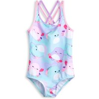 Squishmallows Girl's Kids 1 Piece Swimming Costume (Multicoloured) | Size: 7-8 Years