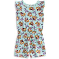 Paw Patrol Girl's Kids Sleeveless Playsuit (Blue) in Blue | Size: 5-6 Years