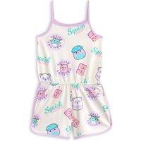 Squishmallows Girl's Kids Sleeveless Playsuit (Multicoloured) | Size: 13-14 Years