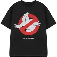 Ghostbusters Kids Short Sleeved T-Shirt (Black) in Black | Size: 7-8 Years