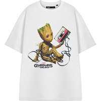 Marvel Men's Short Sleeved T-Shirt | White | Official Merch | Size: 3XL