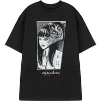 Junji-Ito Short Sleeved T-Shirt | Black | Official Merch | Size: XL