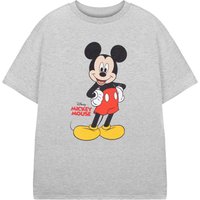 Disney Boy's Kids Short Sleeved T-Shirt (Grey Marl) in Grey | Size: 3-4 Years