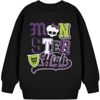 Monster High Girl's Kids Sweatshirt (Black) in Black | Size: 3-4 Years