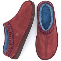 Docker Suede Mule Slippers Dark