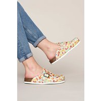 Moshulu Women's 'Tulipa 2' Cork Footbed Clogs | Size: 5