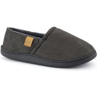 Pavers Men's Warm Full Slippers in Grey | Size: 7