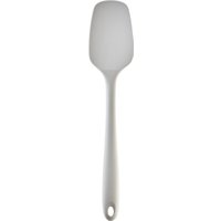 Orsina Sage Green Silicone Turner, Flexible Cooking Spatula, Heat-Resistant Kitchen Flipper, Unique Rubber Spatula in Grey