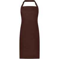 Brand Lab Apron in Brown