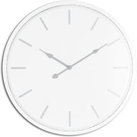 Hill Interiors Brandon Wall Clock in White