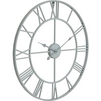 Hill Interiors Skeleton Wall Clock in Grey