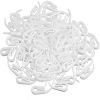 Swish Curtain Hooks (Pack of 100) in White