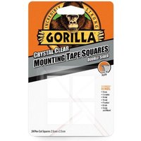 Gorilla Mounting Tape (Pack of 24) in Clear
