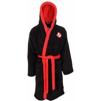 Ghostbusters Men's Logo Dressing Gown in Black | Size: S/M