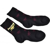 Arsenal FC All-Over Print Dress Socks in Black | Size: 6-8.5