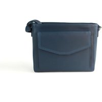 Eastern Counties Leather Women's Autumn Leather Handbag in Dark Navy