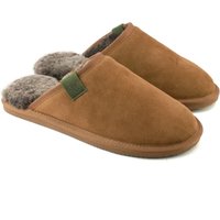 Tipped Sheepskin Slippers