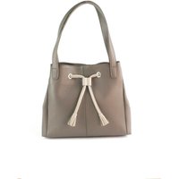 Eastern Counties Leather Men's Keziah Leather Handbag in Taupe