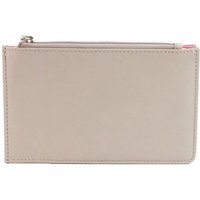 Eastern Counties Leather Women's Valerie Contrast Panel Leather Purse in Off-White