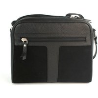 Eastern Counties Leather Women's Margot Suede Handbag in Black