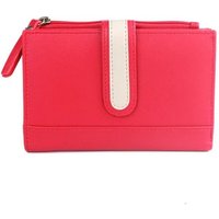 Eastern Counties Leather Women's Contrast Leather Purse in Red