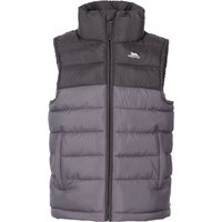 Trespass Oskar Gilet in Black | Size: 11-12 Years
