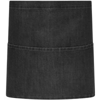 Brand Lab Denim Short Apron in Dark Grey