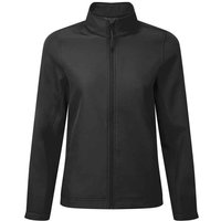 Premier Women's Windchecker Soft Shell Jacket in Black | Size: XS