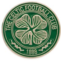 Celtic FC Antique Green Crest Badge in Light Green