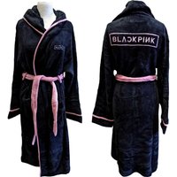 BlackPink Men's Logo Dressing Gown in Black | Size: Large/XL