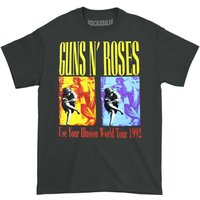 N Use Your Illusion World Tour Back Print T Shirt