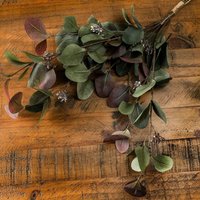 Hill Interiors Eucalyptus Artificial Flower in Green