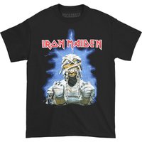 Iron Maiden Men's World Slavery Tour ´84 - ´85 Back Print T-Shirt in Black | Size: 2XL