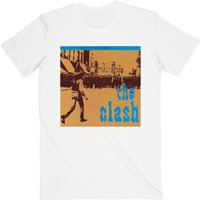 The Clash Men's Black Market T-Shirt in White | Size: Medium
