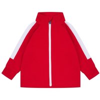 Larkwood Contrast Track Top in Red | Size: 6-12 m