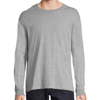 SOL'S Men's Pioneer Marl Long-Sleeved T-Shirt in Grey | Size: Small