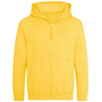 AWDis Cool Zoodie Full Zip Hoodie in Yellow | Size: 5-6 Years
