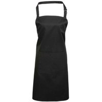 Premier Colours Pocket Full Apron in True Black