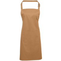 Premier Colours Pocket Full Apron in Camel