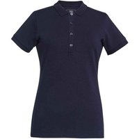 Brook Taverner Women's Arlington Cotton Polo Shirt in Navy | Size: XL