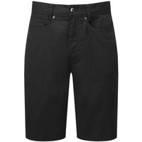 Premier Men's Performance Chino Casual Shorts in Black | Size: 42R