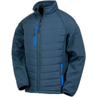 Compass Padded Soft Shell Jacket Dark Navy