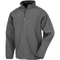 Result Men's Softshell Printable Jacket in Grey | Size: Small