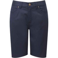 Premier Women's Performance Casual Shorts in Navy | Size: 16