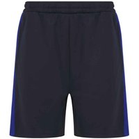 Finden & Hales Men's Knitted Shorts in Dark Navy | Size: 2XL
