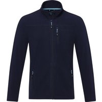 Elevate NXT Men's Amber Full Zip Fleece Jacket in Navy | Size: Large