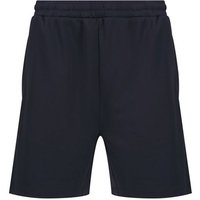 Finden & Hales Men's Knitted Pocket Shorts in Navy | Size: XS