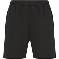 Finden & Hales Men's Knitted Pocket Shorts in Black | Size: 3XL